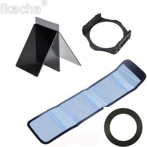 Complete Square ND2 4 8 Filter lens Camera Set+49 52 55 58 62 67 72 77 82mm for Cokin P Series Ring Adapter Holder