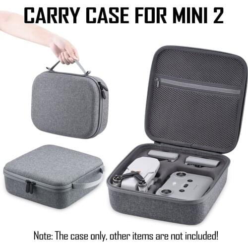 SUNNYLIFE Portable Nylon Storage Protective Carrying Case Bag for DJI Mavic Mini 2 Drone Remote Controller Battery Accessories