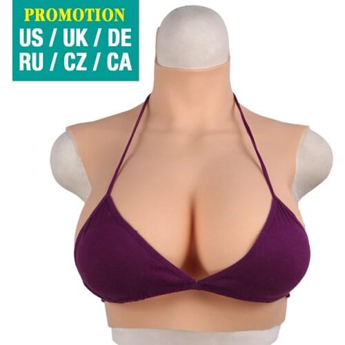 Dokier Silicone Breast Forms Realistic Huge Fake boobs Crossdresser Enhancer Tits Shemale Transgender Drag queen Cosplay