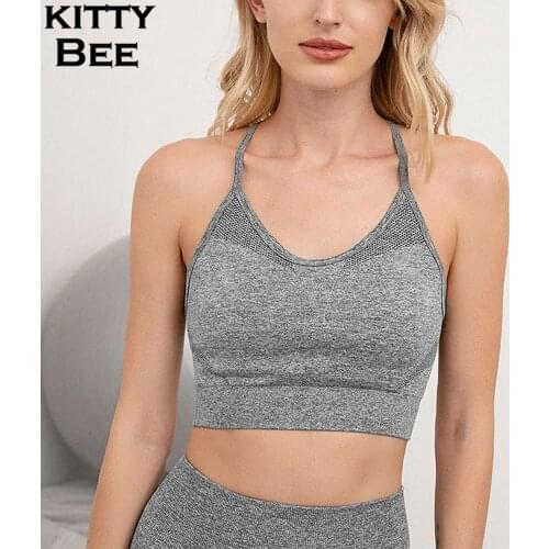 Sports Top Fitness Women Seamless Sports Bra For Women Gym Bralette Top Yoga Bra Push Up Brassiere Sport Femme Underwear Women