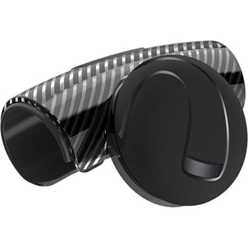Universal Silicone Car Steering Wheel Spinner Knob 360 degree Rotation Cars Auxiliary Booster Ball Black Auto Power Handle Ball