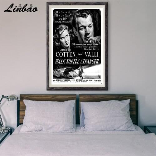 V038 1950 Rolled In Like A Black Fog! Vintage Classic Movie Custom Silk Poster Home Deco Wall Art Christmas Gift