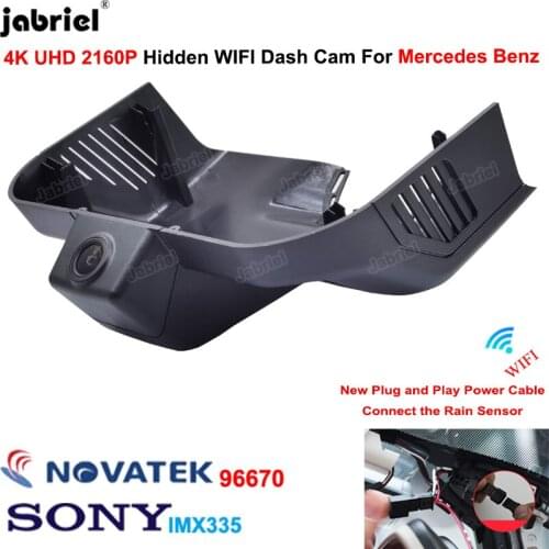 4K Dash Cam 2160P New Wifi Car DVR Camera Driving Recorder for Mercedes Benz G Class w463 w463a G350 G350d G500 G55 G63 G65 AMG