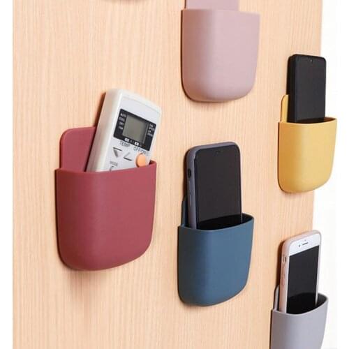 Remote Control Storage Box Simple Punch-free Wall-mounted Office Desktop Wall-mounted Air Conditioning Mobile Phone Storage Box