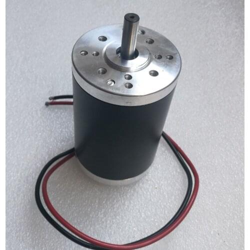 63 permanent magnet DC motor 10000RPM 24v high speed brush motor 0.2Nm 63 brush motor