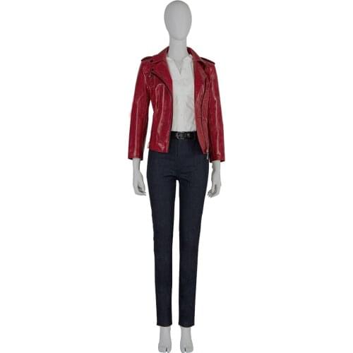 Anime Infinite Darkness -Claire Redfield Cosplay CostumeOutfits Halloween Carnival Suit