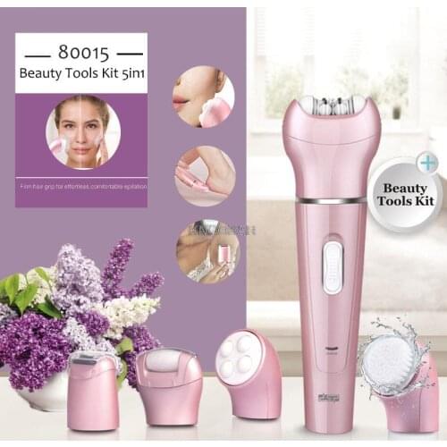 5 In 1 Depilation Machine Shaving Machine Picking Hair And Removing Dead Calluses Foot Grinder Cleanser Massage Brush