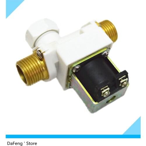 Free shipping new electric solenoid valve Solenoid valve 1/2" 12Vdc plastic water valve