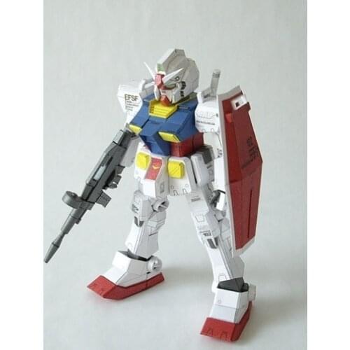 SD Gundam RX-78 Ka Ver Denes54 Paper Model