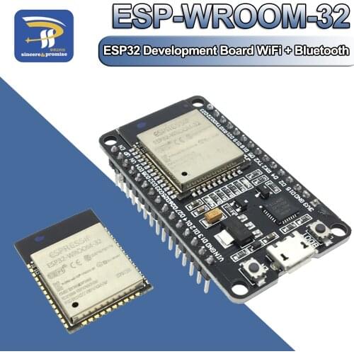 ESP-32S ESP-WROOM-32 ESP32 ESP-32 Bluetooth and WIFI Dual Core CPU with Low Power Consumption MCU ESP-32