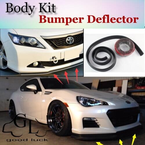 Bumper Lip Lips For TOYOTA 86GT FR S For Subaru BRZ / Car Lip Shop Spoiler For Car Tuning / TOPGEAR Recommend Body Kit + Strip