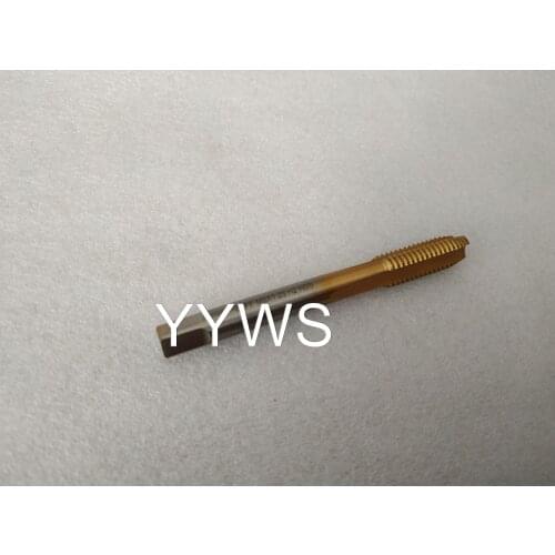 HSS TiN Coating Right Hand Machine Tap M8 1.25mm TPI Machine Metric Rigtht hand Tap M8×1.25 TPI