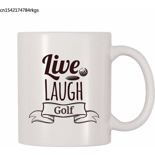Live Laugh Golf Coffee Mug (11 oz)