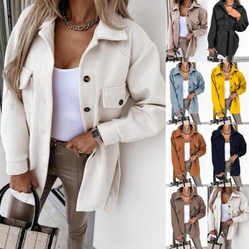 Mooclound Women's Coats With A Belt