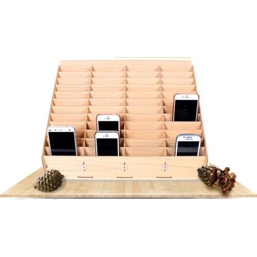 Desktop Mobile Tool Box Storage Phone Repair Management Storage Box For Office School Wooden Pallets Tools Boxs