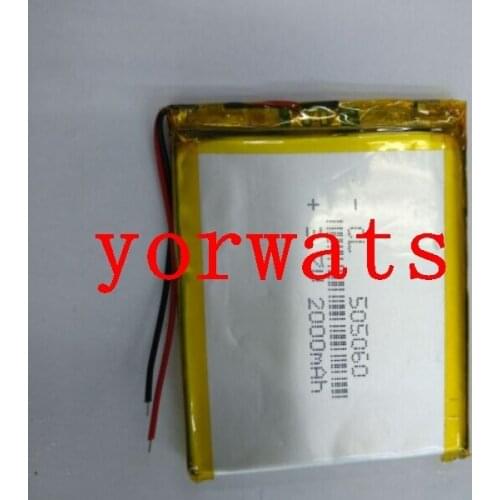 New Hot A Rechargeable Li-ion Cell 3.7V polymer lithium battery 505060 055060 direct selling large capacity mobile power MP5