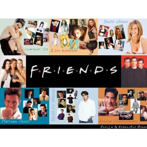 Hot TV Shows - Friends Art Film Print Silk Poster Home Wall Decor 24x36inch