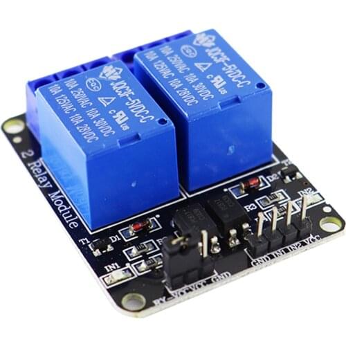 5V 2 Channel Relay Module With Optocoupler Relay Output 2 Way Relay Module for arduino DIY Kit