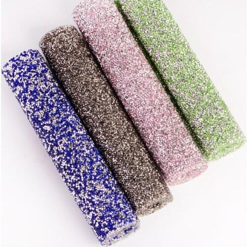 Rhinestone Mesh Hot-Fix Rhinestone 2Mm Dark Blue Rhinestones Stickers Decorations For Clothes Diy Crafts Accessories For Shoes