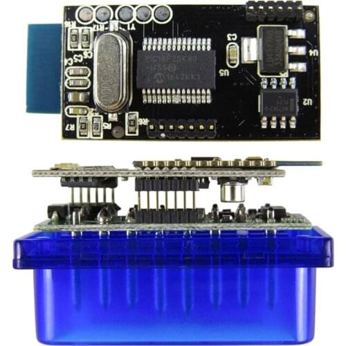 Super Mini Elm 327 Car Scanner OBDII OBD2 Elm 327 V2.1 Car Diagnostic Tool OBDII Auto Diagnostic Tool Scanner 12V 45MA