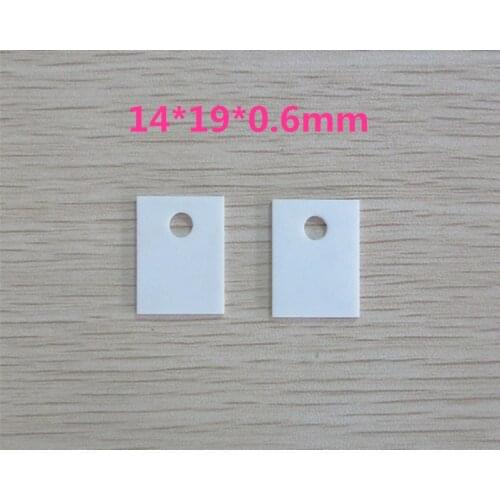 TO-3P alumina high thermal conductivity ceramic sheet 10 pieces