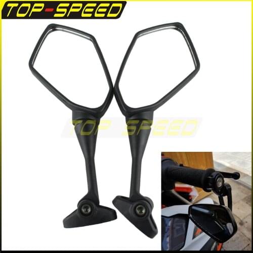 Rear View Mirrors Motor Black Shell Mirror Motorcycle For HONDA CBR250 88-94 CBR400 87-94 NSR250 88-94 VFR400 NC30 88-92