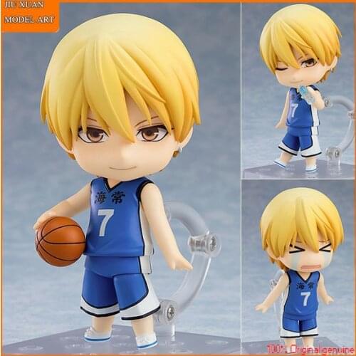 100% Original: Anime Kurokos Basketball Kise Ryota Q version figma PVC Action Figure Anime Figure Model Toys Figure Doll Gift
