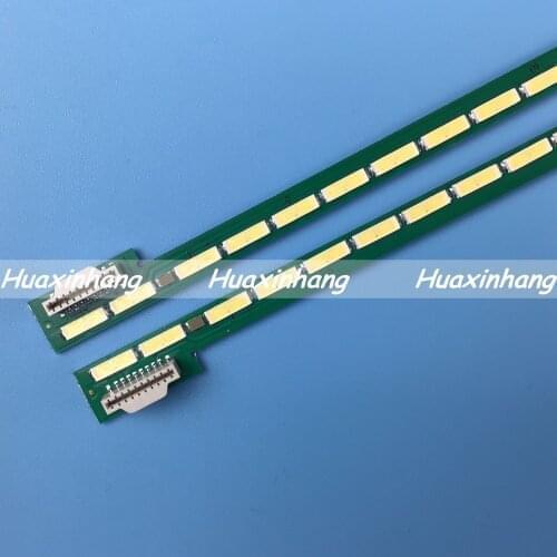 2PCS LED Stip For 55PFL6678S/12 55PFL6158 55PFL6008K LG 55LA6800 55LA660V 55LA7400 55LA6600 6922L-0069A LC550EUH 6920L-0001C