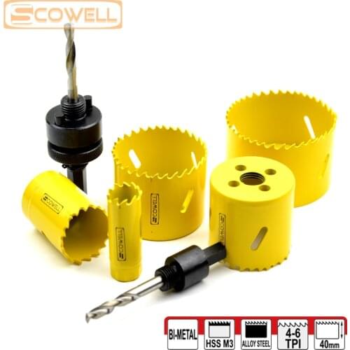 30% off HSS Bi-metal Adjustable Holesaw Cutter Wood Cutting Crown drill hole saw 16mm19m,20mm,22mm,65mm,68mm,70mm,73mm,76mm,83mm