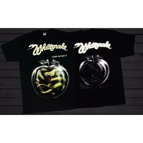 WHITESNAKE-Comwbr e an' Get It-Hard rock-Deep Purple T-shirt-SIZESwbr S to 7XL
