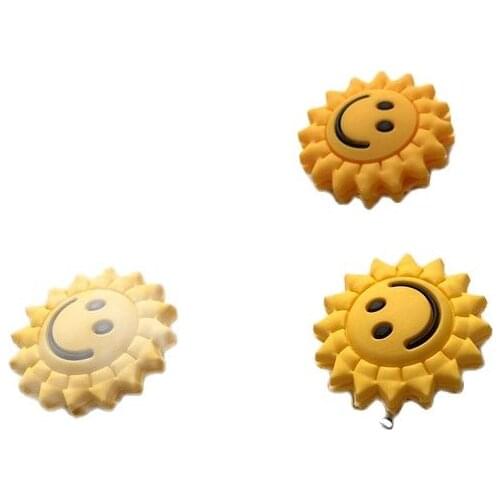 Free shipping (20pcs/lot)SUN flower Tennis racket Vibration Dampener Silicone tennis racket