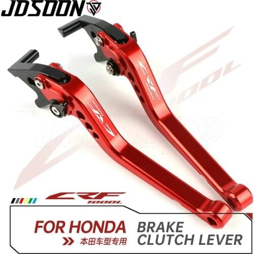 For Honda CRF1000L Africa Twin 2015-2020 2019 2018 2017 Motorcycle Accessories Short Handlebar Adjustable Brake Clutch Levers