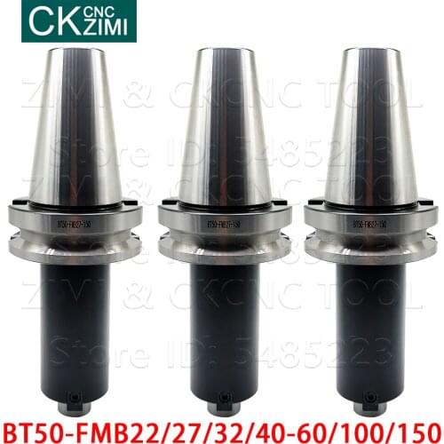 1PCS BT50-FMB BT50 FMB FMB22 FMB27 FMB32 FMB40 60L 100L 150L machine Milling Disk Connecting Handle CNC face milling tool holder