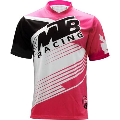 Hot Sale Mountain Bike Team Downhill Jersey Women‘s Cycling Jerses MTB Mens Jerseys Short Sleeve Racing Jersey Motocross shirts