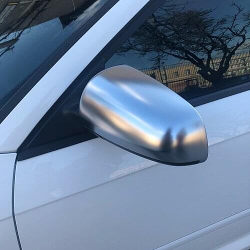 Matt Chrome Mirror Cover Rearview Side Mirror Cap S Line For Audi Audi A4 B6 B7 A6 C6 (2003-2007) S4