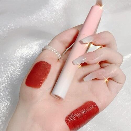 5Pcs/Set Velvety Matte Lipstick Set Waterproof Long Lasting Nonstick Cup Not Fade Cosmetics Hydrating Makeup Lip Gloss