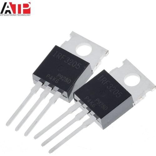 10pcs IRF3205 IRF3205PBF MOSFET MOSFT 55V 98A 8mOhm 97.3nC TO-220 new original