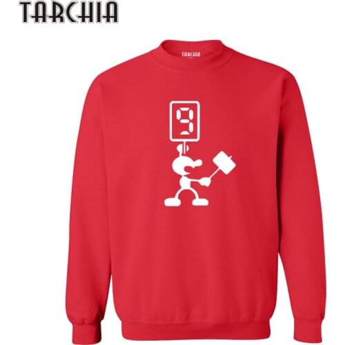 TARCHIA New Arrive Long Sweatshirts Male Hoodies Sweatshirts Women Wear Funny Nine Logo Crewneck Sweatshirts Tops 21070901