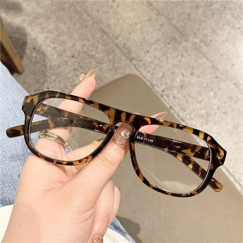 Anti Blue Light Glasses Women Men Transparent Frame Vintage Eyeglasses Optical Glasses Vintage Fashion Gaming Eyeglasses