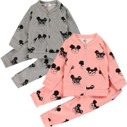 2020 Autumn Winter Infant Clothing For Baby Girls Clothes Set Newborn Baby Boys Clothes T-shirt +Pants 2PCS Suit Baby costume