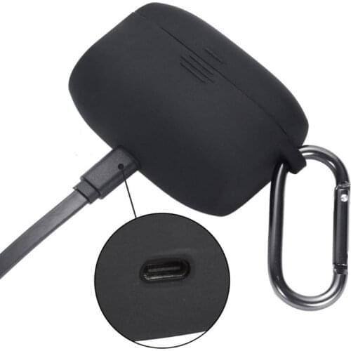 Clamshell Opening Anti-shock Flexible Silicone Comprehensive Protective Case Full Cover for Jabra Elite Active 65t Earphone Acce