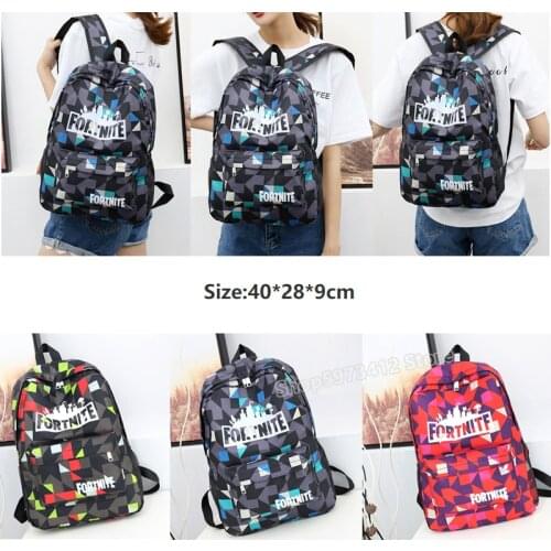 Fortress Night Backpacks fortnights School Bag Boys Girls Cartoon Fortnites Schoolbags Large Capacity Orthopedic Battle Royale