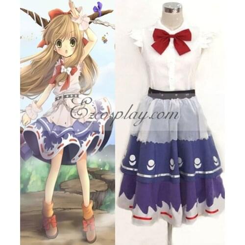 Touhou Project Ibuki Suika cosplay costume E001