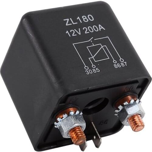 Universal Automotive Switch Relays 12V 200A Heavy Duty Split Charge ON/OFF Switch Relays Auto Boat 200Amp for 12V applications
