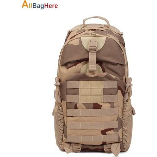 Waterproof 35L Tactical Camouflage Sprots Backpack Mens Travel Outdoor Military Male Mountaineering Hiking Climbing Camping Bag