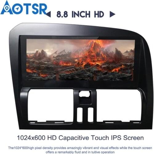 Android 7.1 Car GPS Navigation Screen For Volvo XC60 Left Steering Wheel 2009 2010 2011 2012 radio dvd player Multimedia camera