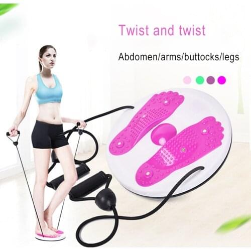 Fast delivery new Twist Waist Torsion Disc Board Aerobic Exercise Fitness Reflexology Magnets Protect health Leisure sport#4