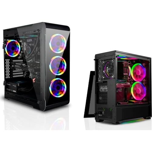 RGB Case Cooling Fan Cooler Radiator Fan Case Coolers Silent Computer Fan 120mm Cooler Mute Fan with Colorful Light Radiators