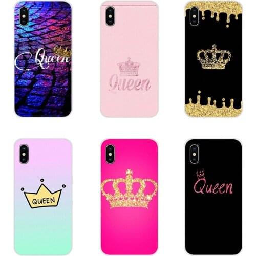 For Huawei G7 G8 P8 P9 P10 P20 P30 Lite Mini Pro P Smart Plus 2017 2018 2019 Princess crown Accessories Phone Shell Covers