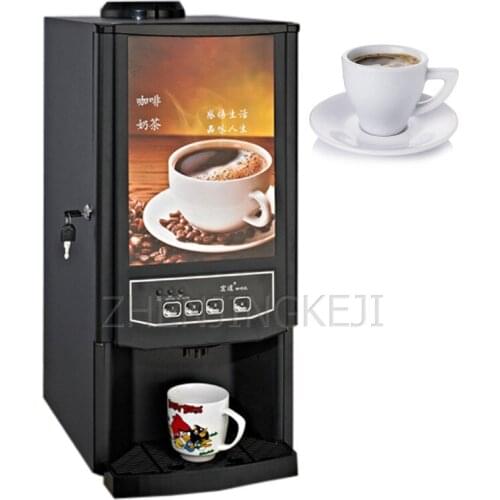 Commercial Coffee Machine Fully Automatic Triple Instant Coffee Drink Machine Drink Shop Coffee Shop Multifunction Equipment